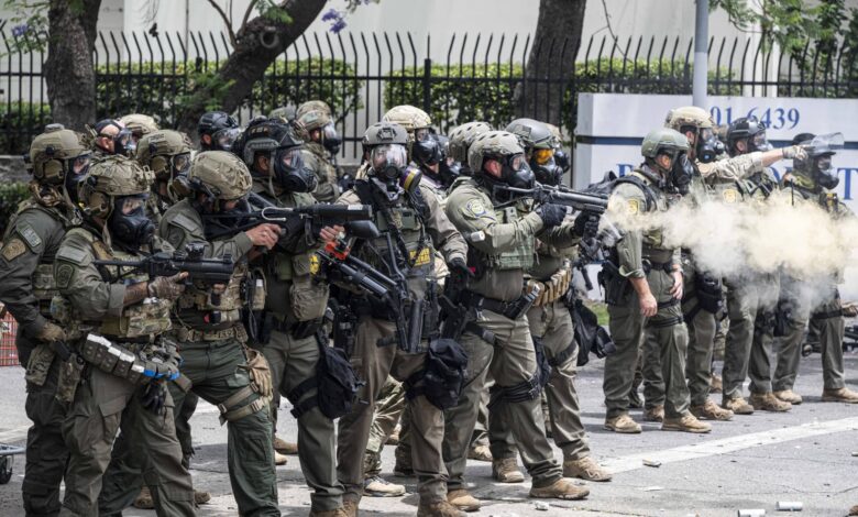 Trump deploys National Guard to Los Angeles for immigration protests Trump deploys National Guard to Los Angeles for immigration protests