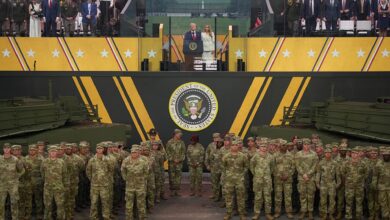 Trump gets his long-sought military parade as protests erupt nationwide