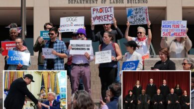Trump pleads with Supreme Court to resume federal workforce reductions