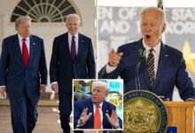 Trump shares wild conspiracy theory that Joe Biden was replaced by ‘soulless, mindless’ clones