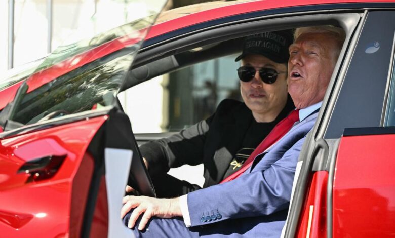 Trump wants to sell Tesla he bought to support for Elon Musk: White House Trump wants to sell Tesla he bought to support for Elon Musk: White House