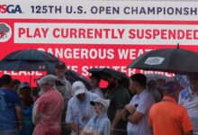 US Open a race against daylight on rain-soaked Oakmont