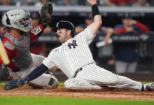 Volpe homers and then forced from game when hit by pitch as Yankees beat Red Sox 9-6
