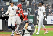 Yankees shut out again by Angels as scoreless streak hits 29 innings