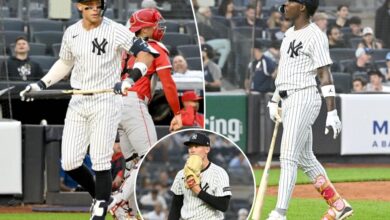 Yankees shut out again by Angels as scoreless streak hits 29 innings