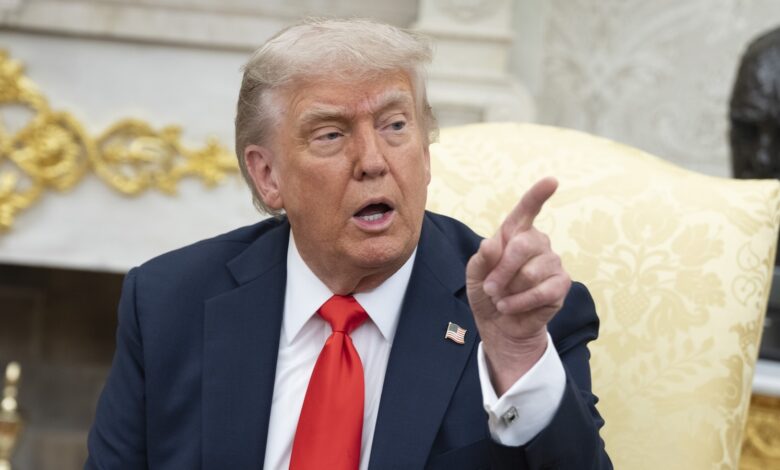 Trump doubles down on claims, without evidence, that Biden aides illegally used autopen Trump doubles down on claims, without evidence, that Biden aides illegally used autopen