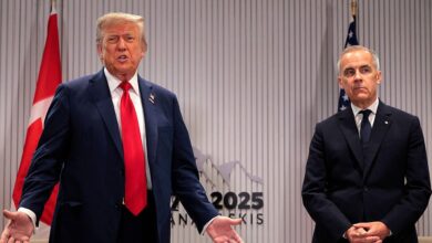 Trump says he’s “terminating all discussions on trade with Canada, effective immediately”