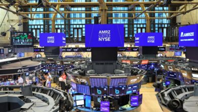 Stock market hits record highs as investors bet on trade deals, Fed rate cut