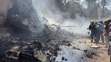 Air India plane carrying 242 crashes in India en route to United Kingdom