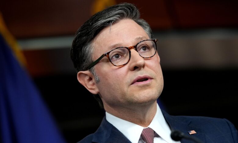 Speaker Johnson tries to protect fate of megabill from Trump-Musk crossfire Speaker Johnson tries to protect fate of megabill from Trump-Musk crossfire