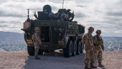 Pentagon to set up 2 more military buffer zones near border in Arizona and Texas