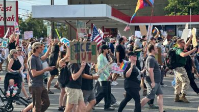 Protests live updates: 1 wounded in shooting ‘possibly’ connected with Utah protest