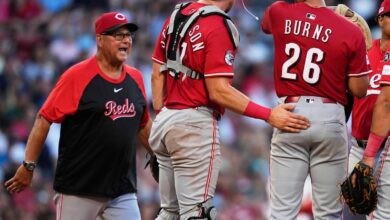 Abreu hits grand slam and inside-the-park homer and lifts the Red Sox over the Reds 13-6