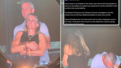 Astronomer CEO Andy Byron and HR chief Kristin Cabot put on leave after Coldplay kiss cam exposes alleged affair: report