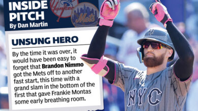 Brandon Nimmo set the tone