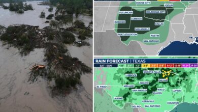 Chances of heavy rain will return to Texas just a week after deadly flooding