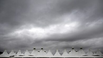 DIA flight delays stack up as thunderstorms sweep across Denver