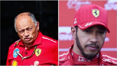 Ferrari boss Fred Vasseur points out Lewis Hamilton’s mistakes in his early dismissal in Belgian GP SQ