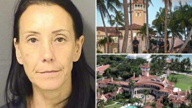 Florida woman Caroline Shaw arrested near Mar-a-Lago security checkpoint after saying she had an ‘urgent message’ for President Trump