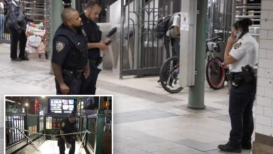 Goon slashes straphanger’s ear for ‘staring’ at him ‘disrespectfully’ on Manhattan subway train: cops