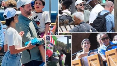 Gov. Newsom, protesters target JD Vance with his family as they visit Disneyland