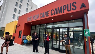 In a nation growing hostile toward drugs and homelessness, Los Angeles tries harm reduction