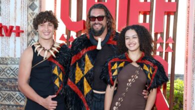 Jason Momoa’s Kids Walk Red Carpet at ‘Chief of War’ Premiere