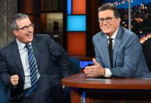 John Oliver Reacts to ‘Late Show With Stephen Colbert’ Cancellation