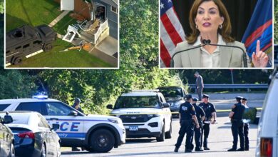 Long Island police rip Gov. Hochul for bragging about decrease in crime hours before cop is shot in face