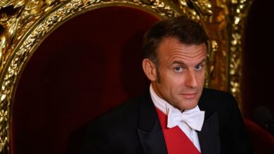 Macron’s state visit to the UK overshadowed by Trump’s tariff threat