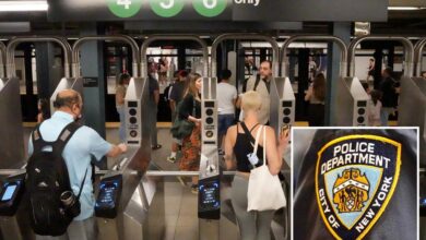 Man bashes woman with his cane on NYC train, then walks: cops, DA