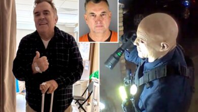 Minnesota state Senator John Hoffman leaves hospital after being shot 9 times by man posing as officer