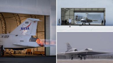 NASA’s supersonic X-59 jet that could slash NYC-London flight time in half taxis closer to take off