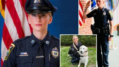 Off-duty Massachusetts police officer shot during confrontation with fellow cop trying to serve her a restraining order