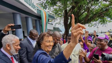 Suriname’s parliament elects the country’s first female president amid economic turmoil