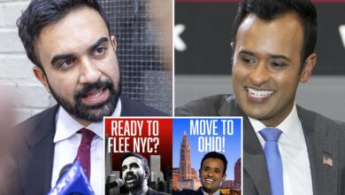 Times Square ad takes aim at ‘radical socialist’ Mamdani, urges NYers to flee to Ohio