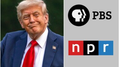 Trump Celebrates Congress Approving NPR, PBS Rescission Package