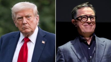 Trump Attacks Colbert & Demands CBS Cancel His Show Now: ‘Put Him to Sleep’