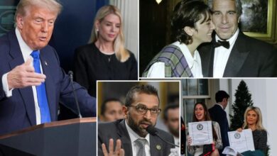 Trump defends Pam Bondi hours after FBI boss Kash Patel squashed ‘conspiracy’ resignation rumors over Epstein files uproar