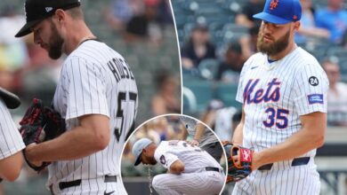 White Sox’s Adrian Houser vomits in dugout, stays in for win