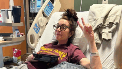 Woman thought she had pulled a muscle working out. It was a rare cancer that had spread to her brain.