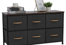 3-Tier Dresser with 6 Fabric Drawers