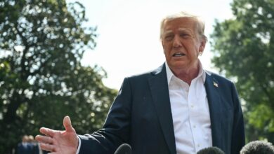 Trump heads to Texas after catastrophic flooding, avoiding criticism he’s heaped on other governors