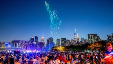 July 4th drone shows will light up skies in dozens of cities this year