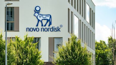 Novo Nordisk shares fall 20% after company names new CEO and lowers its financial outlook