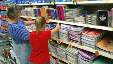 Parents rush to buy school supplies before tariff deadline