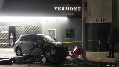 At least 30 injured after car plows into crowd outside music venue in Los Angeles