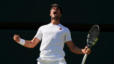 Jannik Sinner faces Carlos Alcaraz at Wimbledon in a rematch of their epic French Open final