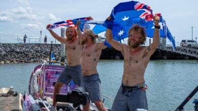 3 Scottish brothers set world record for fastest Pacific row