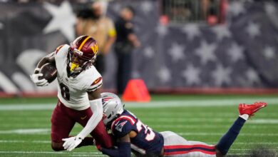 49ers bolster injury-hit backfield by acquiring Brian Robinson from Washington